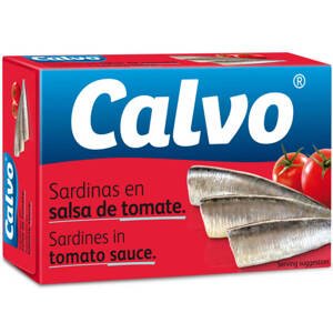 Calvo Sardinky v rajčatové omáčce 120 g