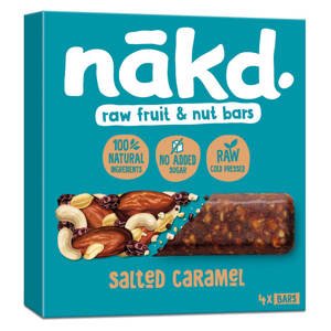 (DMT) Nakd Salted caramel 4 x 35 g