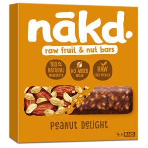(DMT) Nakd Peanut delight 4 x 35 g