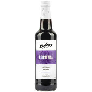 Báťkovy bylinkové sirupy Borůvkový sirup 500 ml
