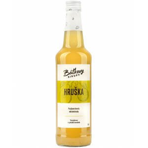 Báťkovy bylinkové sirupy Hruškový sirup 500 ml