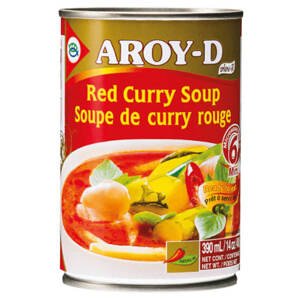Aroy-D Red Curry polévka 400g