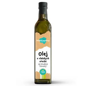 Vital Country Olej z vlašských ořechů lisovaný za studena Obsah: 500 ml