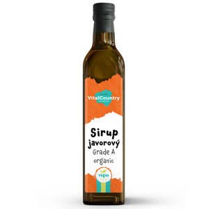 Vital Country Javorový sirup Grade A BIO (Kanada) Obsah: 500 ml