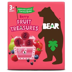 BEAR Fruit Treasures Berry jahoda a borůvka 20 g