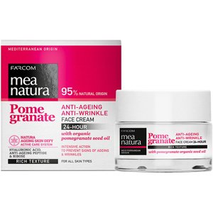 Farcom Mea Natura Krém na obličej 24H proti vráskám Granátové jablko 50 ml
