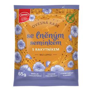 SEMIX Ovesná kaše s rakytníkem a lněným semínkem bez lepku 65g