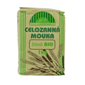 Natural Jihlava (DMT) Natural mouka žitná celozrnná BIO 1kg