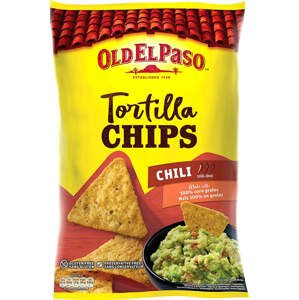 (DMT) Old El Paso Tortilla chips Chili 185 g
