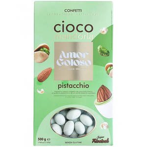 Vital Country Mandle v bílé čokoládě s příchutí pistácie 500 g