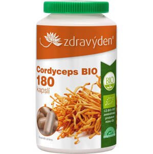Zdravý den Cordyceps BIO 180 kapslí