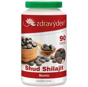 Zdravý den Shud Shilajit, mumio 90 tablet