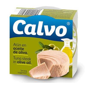 Calvo Tuňák v olivovém oleji 160 g