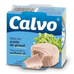 Calvo Tuňák ve slunečnicovém oleji 160 g