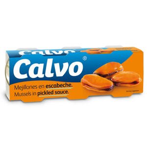 Calvo Mušle v marinádě 3x80 g