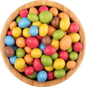 Vital Country Arašídy v čokoládové krustě s přírodními barvivy Množství: 250 g