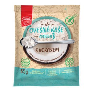 SEMIX (DMT) Ovesná kaše Omega3 s kokosem bez lepku 65g