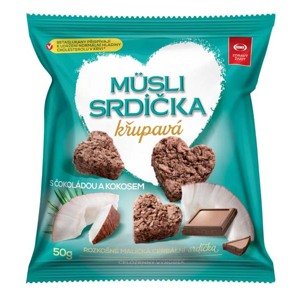 SEMIX (DMT) Müsli srdíčka s čokoládou a kokosem 50g