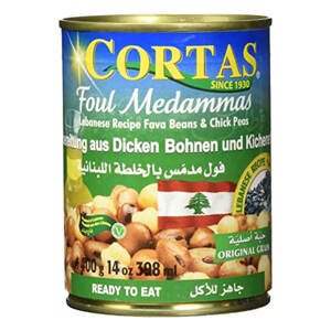 Cortas Foul Medammas Fazole a Cizrna 400 g