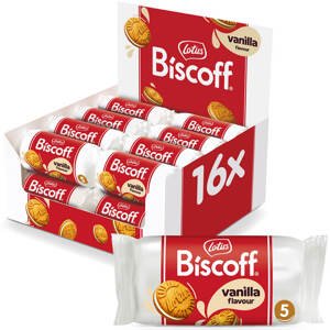 Lotus Biscoff Plněné sušenky s Vanilkovým krémem BOX 16 x 50 g