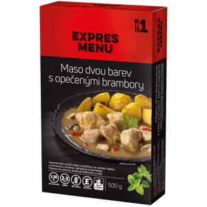Expres Menu (DMT) KM Maso dvou barev s opečenými brambory 500 g