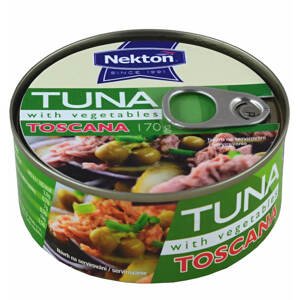 Nekton Tuňák kousky se zeleninou Toscana 170 g