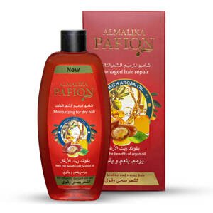Queen Pafion Almalika Pafion Šampon s arganovým olejem pro poškozené vlasy 400 ml