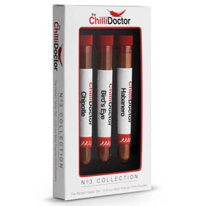 The ChilliDoctor No 3 Collection - dárková sada chilli prášků