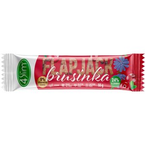 4Slim (DMT) Flapjack čekanková tyčinka brusinka 55g