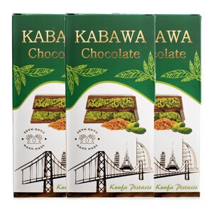 Kabawa Dubajská čokoláda 190 g (3 kusy)