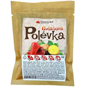 Damodara Instantní polévka Gulášová 50g