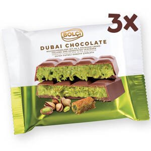 Bolci Dubajská čokoláda 100 g (3 kusy)