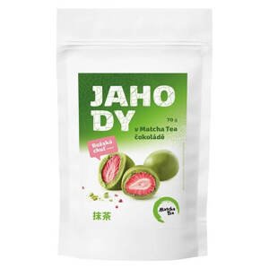 Kyosun Lyofilizované jahody v Matcha Tea čokoládě 70 g