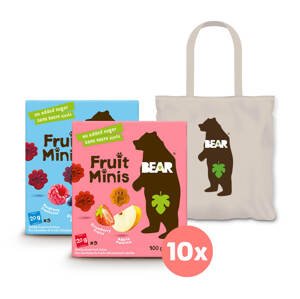 YOYO Bear Minis mix příchutí 10 kusů + taška ZDARMA