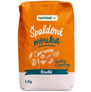 Nominal Špaldová mouka hrubá 1000 g