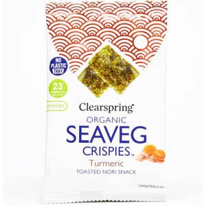 (DMT) Clearspring Křupavé nori řasy s kurkumou BIO 4 g