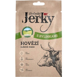 Jihočeské Jerky Hovězí s bylinkami 20g