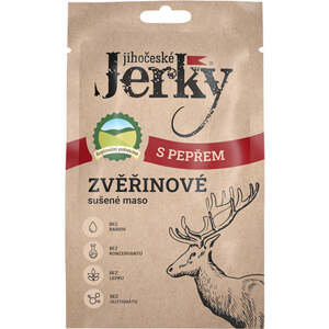 Jihočeské Jerky Krůtí s pepřem 20g