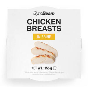 GymBeam Kuřecí prsa ve vlastní šťávě 155 g
