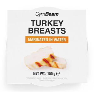 GymBeam Krůtí prsa marinovaná ve vodě 155 g
