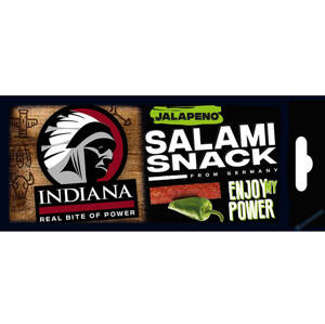 Indiana Salami Snack Jalapeno 18 g