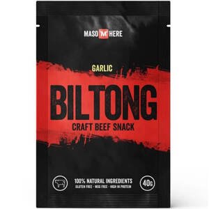 Maso Here Hovězí Biltong Česnek 40g