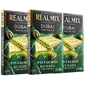 RealMix Dubajská čokoláda bílá 160 g (3 kusy)