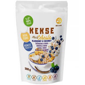 Kekse cereálie borůvka a kokos bezlepkové 300 g