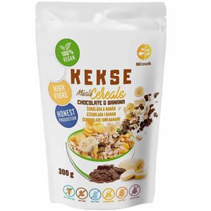 Kekse cereálie čokoláda a banán bezlepkové 300 g