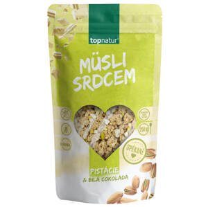 Topnatur Müsli  Pistácie & bílá čokoláda 250 g