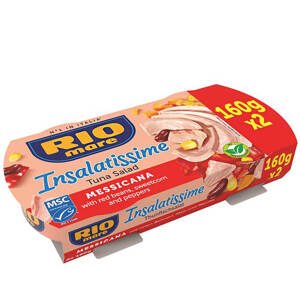 Rio Mare Insalatissime Tuňákový salát Mexico 2 x 160 g