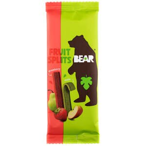 (DMT) BEAR Fruit Splits jahoda a jablko 20 g