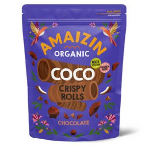 Amazin Amaizin Trubičky kokosové s čokoládou Bio 140 g