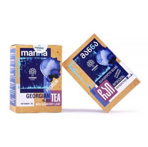 Manna Gruzínský černý čaj s borůvkou Premium sypaný 70 g
